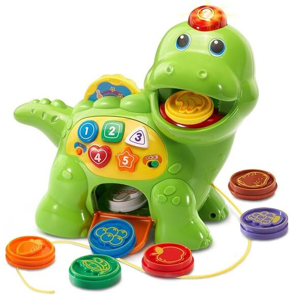 VTech Chomp and Count Dino, Green - Picture 7 of 9